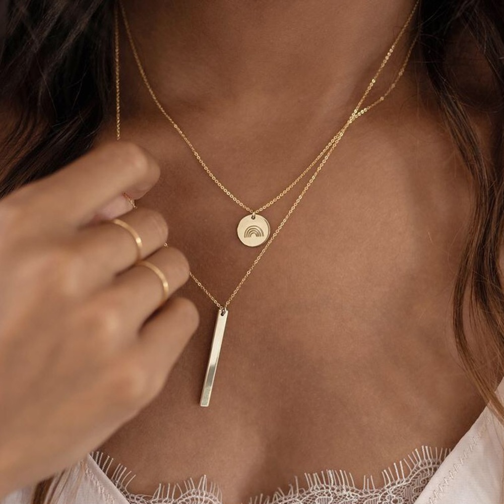 “Somewhere Over the Rainbow” Bohemian Necklace - Picture 7 of 10